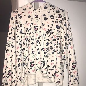 Cheetah Crop hoodie